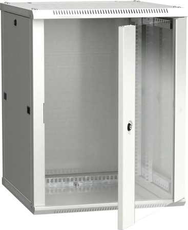 ITK Шкаф LINEA W 12U 600x600 мм дверь стекло, RAL7035