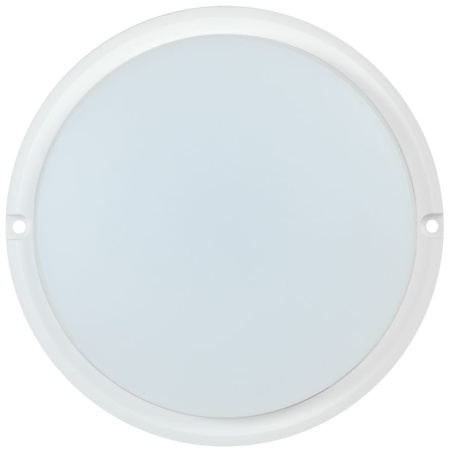 Светильник светодиодный 12Вт LED ДПО 4002 IP54 4000K 800Лм круг белый IEK