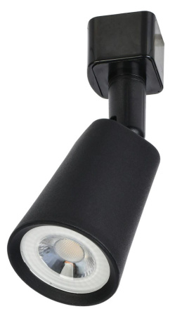 LIGHTING Светильник светодиодный трековый ДТО 1402 8Вт 4000К однофазный 50град черный IEK