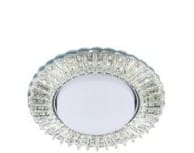 Светильник встраиваемый СВ 03-16 GX53 230В LED подсветка 5 Вт зеркальный/хром TDM