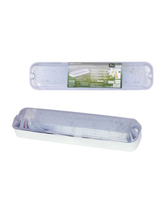 Светильник вандалоустойчивый LED ДПБ 01-2х6-001 12 Вт, 1000 лм, 4000 К, IP40 TDM