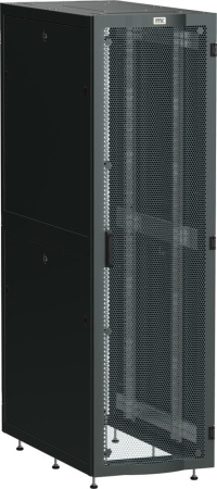ITK LINEA S Шкаф серв. 19" 48U 600х1200мм перф. дв. черный