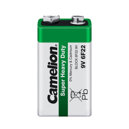 Camelion 6F22 SR-1 (6F22-SP1G, батарейка,9В)