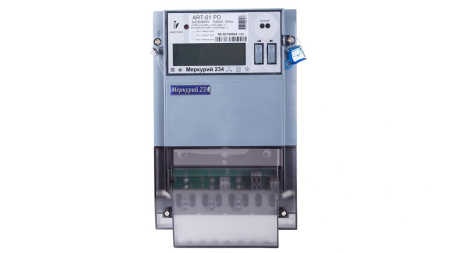 Счетчик 3ф. 2т. Меркурий 234 ARTM2-03 (D)PBR R (5-10А ЖКИ RS485 в щиток) (Екат тариф физ. лица)