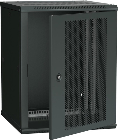 ITK Шкаф LINEA W 12U 600x600 мм дверь перфорированная, RAL9005