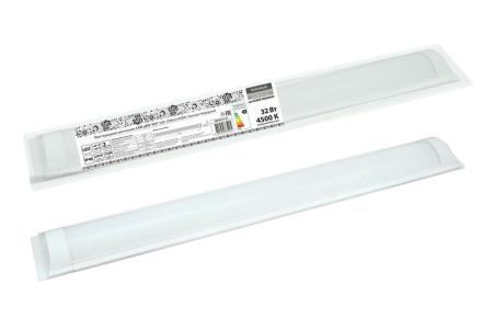 Светильник светодиодный 32Вт LED ДПО 3017 2900лм 4500К IP40 Компакт 1190*60*22мм Народный ТДМ